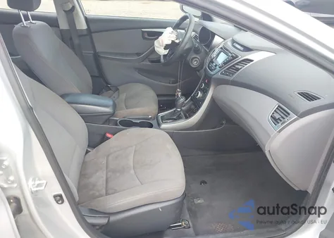 2014 Hyundai Elantra Se z USA, uszkodzony, nr VIN KMHDH4AEXEU210497